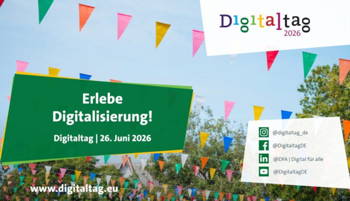Digitaltag 2026 | Sondersendung m 25.Juni 10 bis 11 Uhr