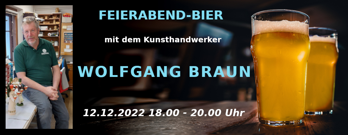 Feierabend-Bier mit Wolfgang Braun