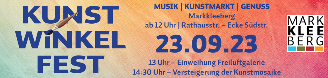 Kunstwinkelfest in Markkleeberg