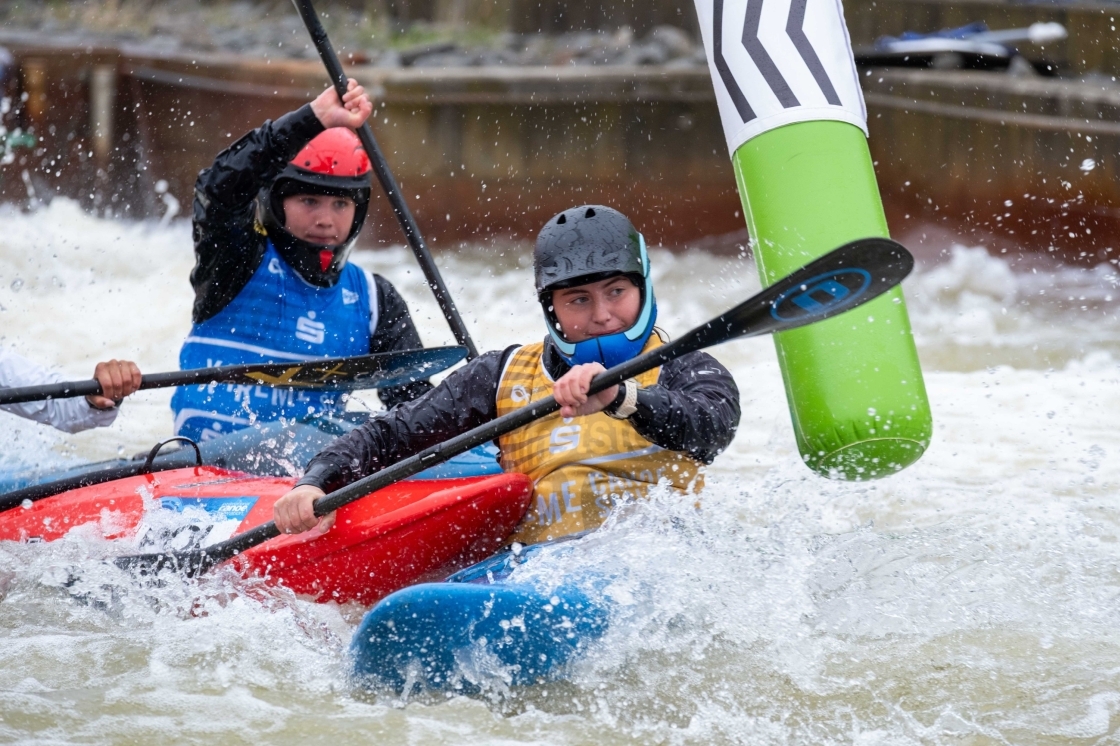 Deutsche Meisterschaften im Kanu-Slalom und Kajak-Cross im Kanupark Markkleeberg