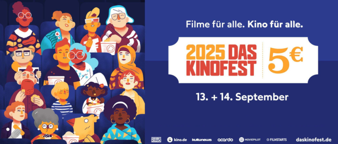 DAS KINOFEST 2025 im Cineplex Leipzig|Kino und (Kino)Film feiern für 5 Euro!
