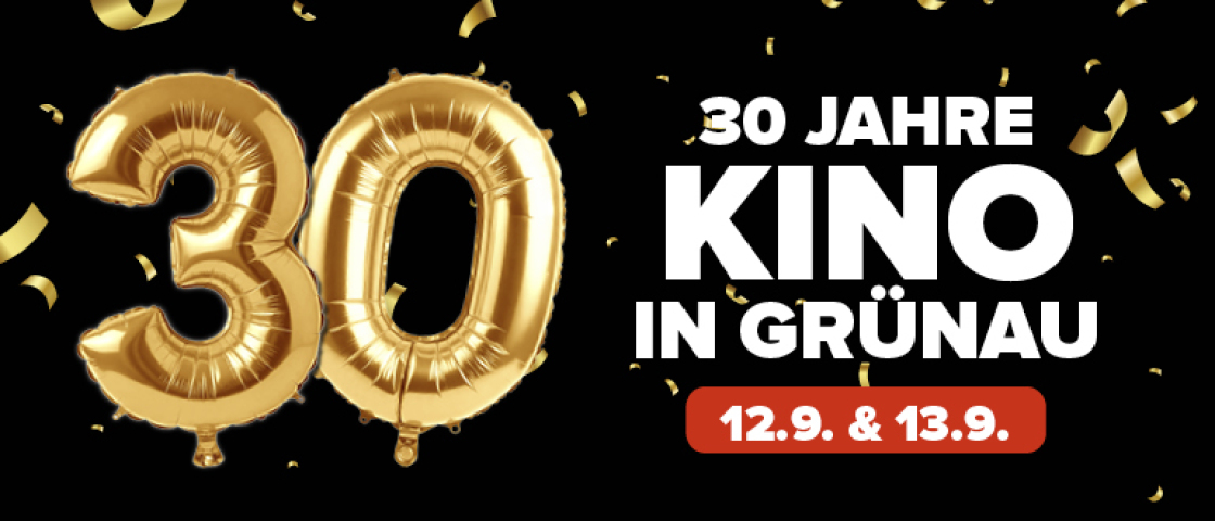 30 Jahre Kino in Grünau – Rückblick und Jubiläumsprogramm | Im Cineplex Leipzg vom 11.-13.09.2026