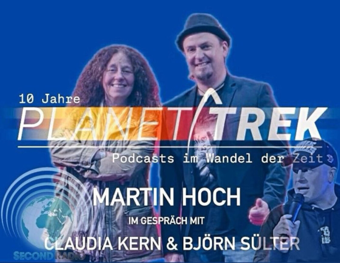 10 Jahre PLANET TREK | Montag, den 4.5.26 ab 14 Uhr eine Stunde live mit Claudia Kern und Björn Sülter.