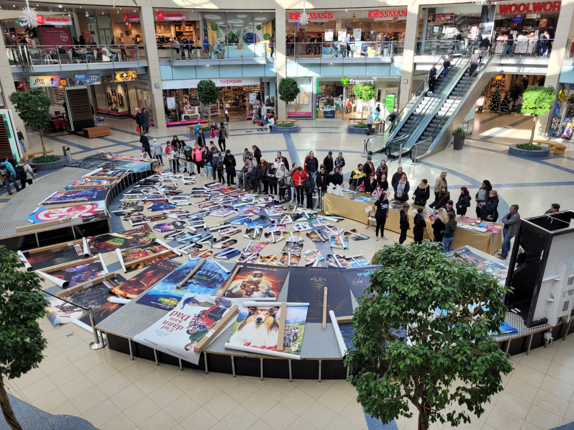Filmplakatbörse für den guten Zweck am 1.11. | Cineplex und Allee-Center laden ein