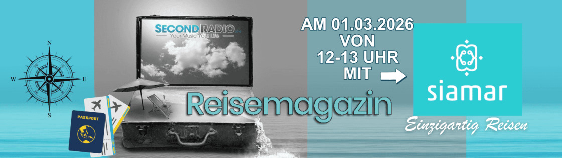 Das Reisemagazin am Sonntag|01.03.2026 von 12 bis 13 Uhr |wird präsentiert von SIAMAR Reisen