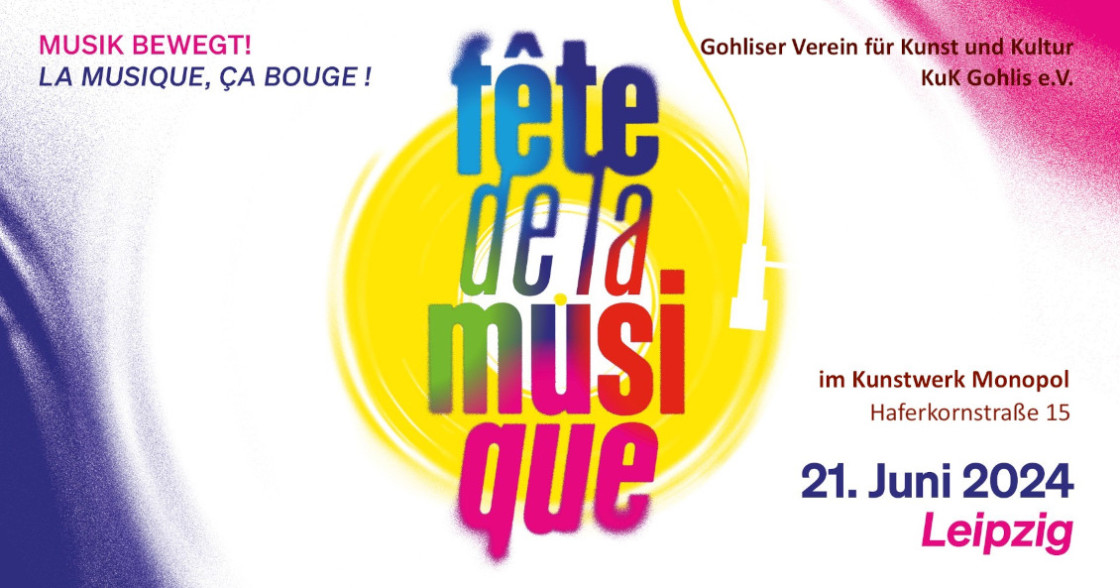 Fête de la Musique 2024 - Freitag, 21.06.24 – Das französische Musikfest