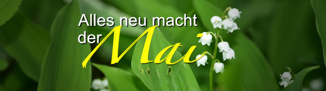 Alles neu macht der Mai