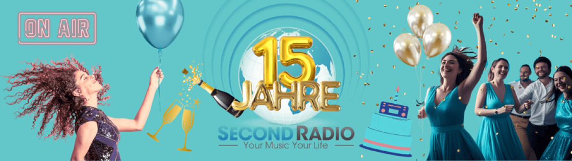 SecondRadio ist seit 15 Jahren ON AIR