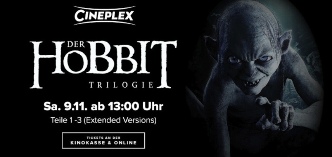 Mittelerde-Marathon im Cineplex Leipzig | HOBBIT und HERR DER RINGE Triple am 9. und 16.11.