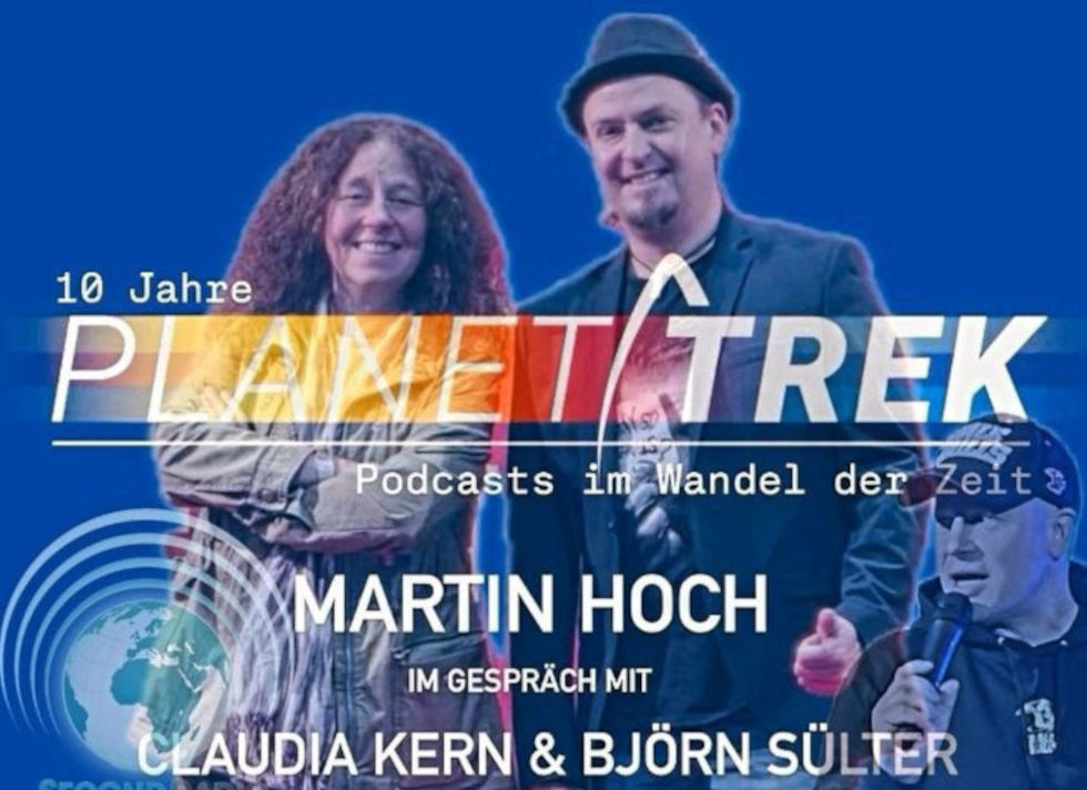 Martin spricht live mit Claudia Kern und Björn Sülter.